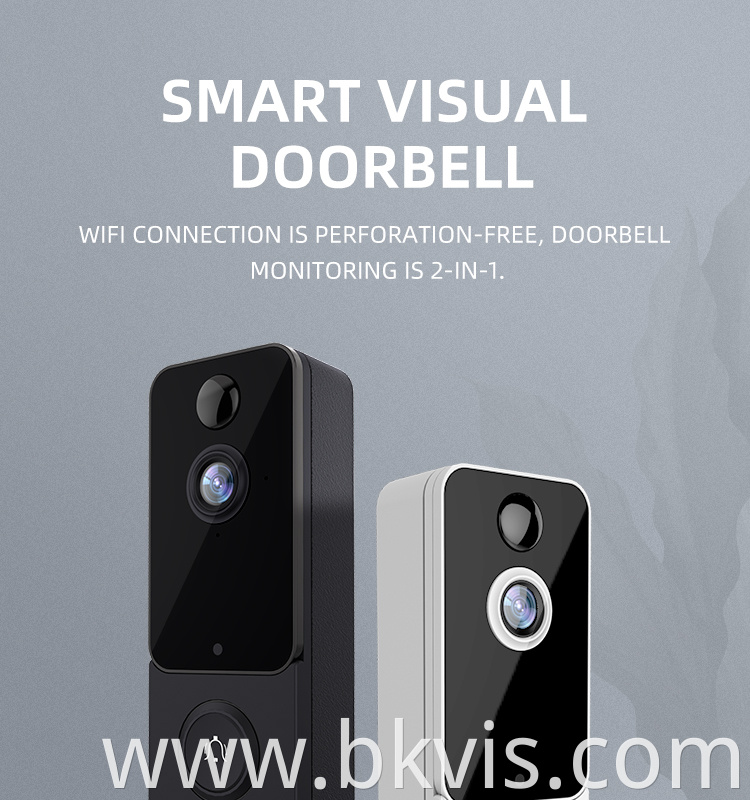 Smart Home 1080p Wifi Wireless Video Camera Doorbell